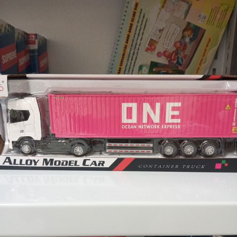 Diecast Truk Scania Kontainer Mobil Container ONE