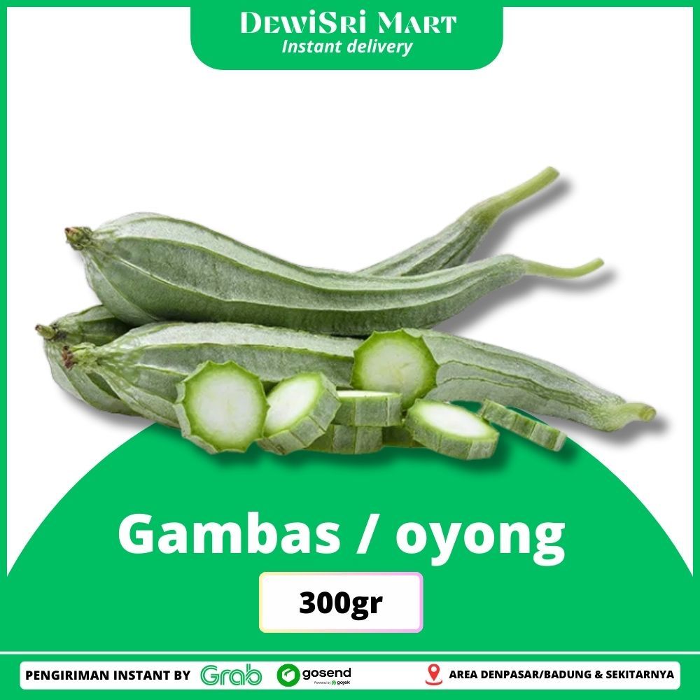 

Gambas / Oyong 300gr - Dewi Sri Mart
