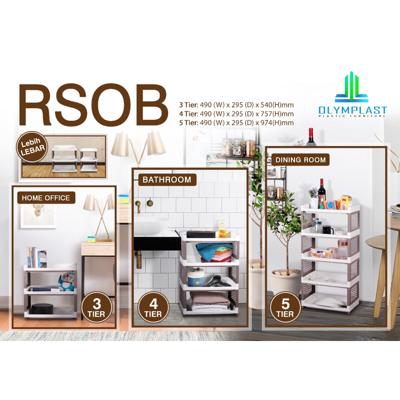 Olymplast Rak Susun Plastik RSOB