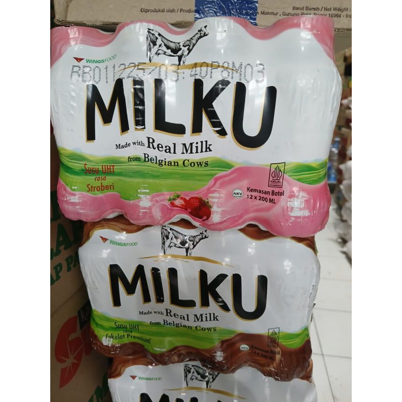 

Milku Susu UHT 200 ml - 12 pcs