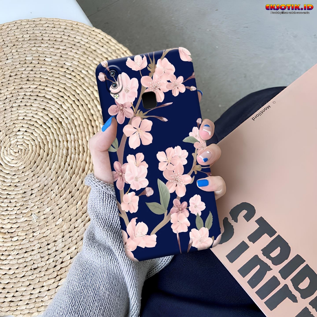 Case VIVO Y91 Y93 Y95 - Eksotik.id - Casing VIVO Y91 Y93 Y95 - Case BUNGA - Skin Handphone - Silikon