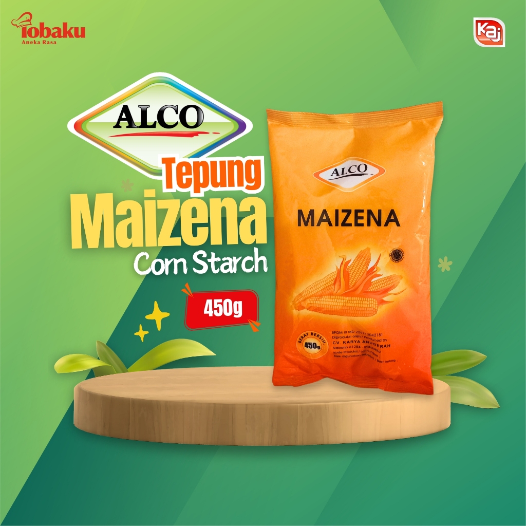 

ALCO Tepung Maizena - Corn Starch Pati Jagung Kemasan 450g