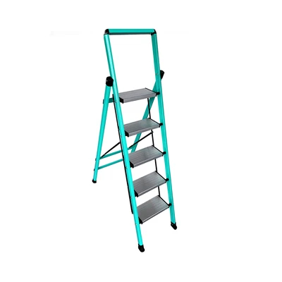 Krisbow Tangga Rumah Lipat Aluminium 5 Step 1.6 Meter