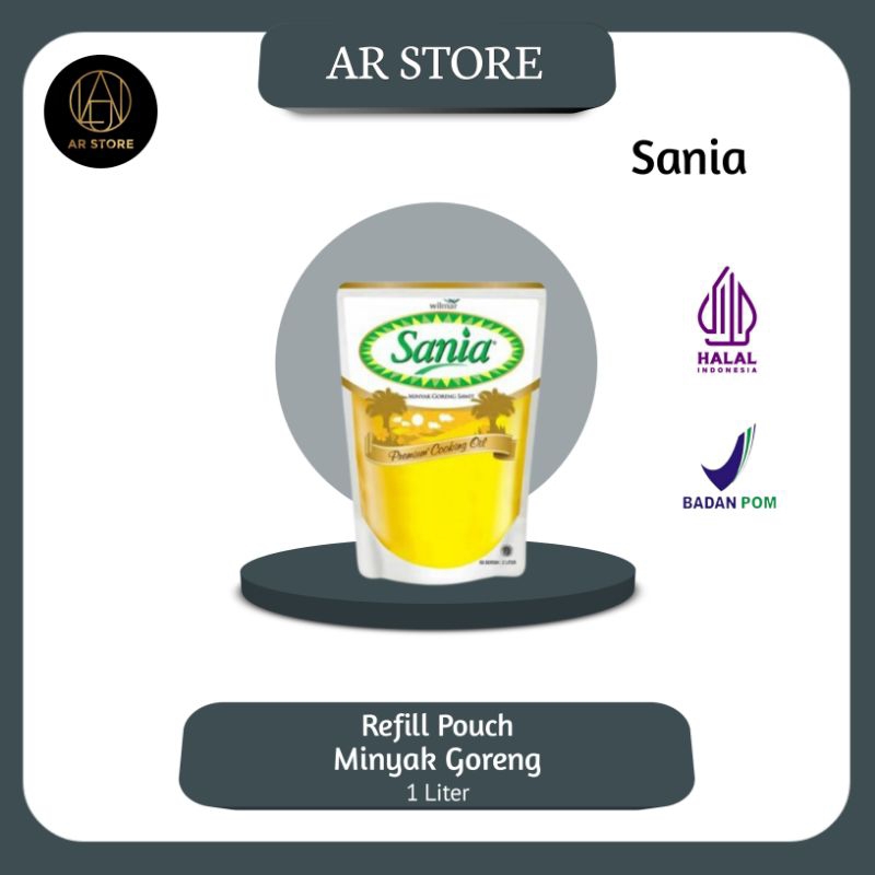 

Sania Minyak Goreng Pouch 1 L