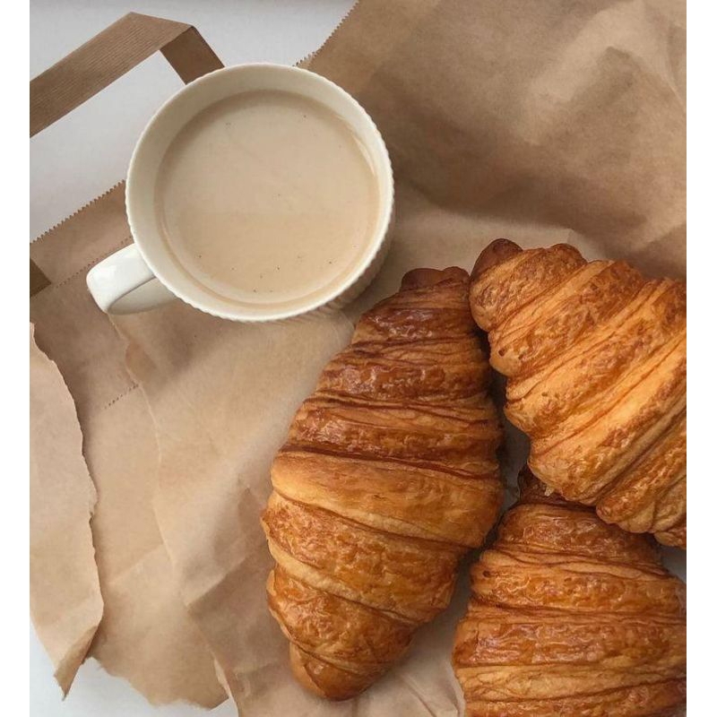 

BUTTER CROISSANT - ROTI FULL BUTTER CROISSANT 70GR COCOK UNTUK COFFEESHOP | SUPPLIER CAFE