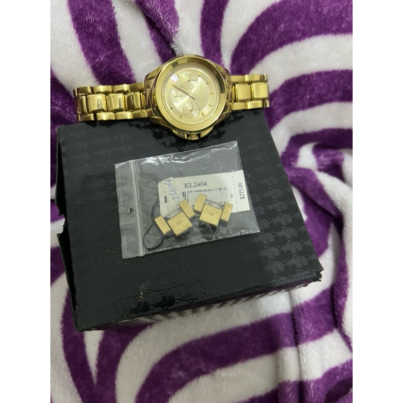 SOLD karl lagerfeld watch authentic original preloved