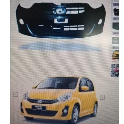 Bemper bumper depan Sirion Siryon Siriyon 2011 2012 2013 2014 tipe SE NHF Malaysia baru Myvi