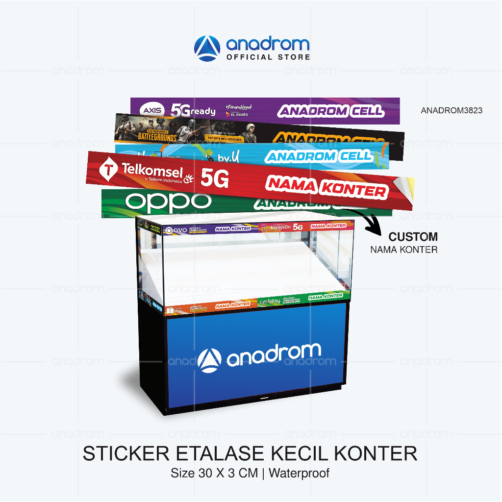 

Stiker Etalase Kecil Konter | Stiker Kaca Etalase Atribut Konter Ponsel | Stiker Kaca Etalase | Stiker Etalase Kecil Outline Versi 1 | Anadrom 3823
