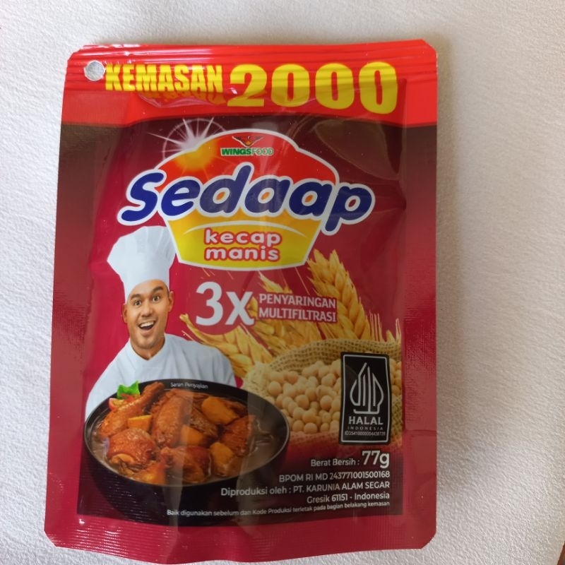 

Kecap sedap ( 5 pcs )