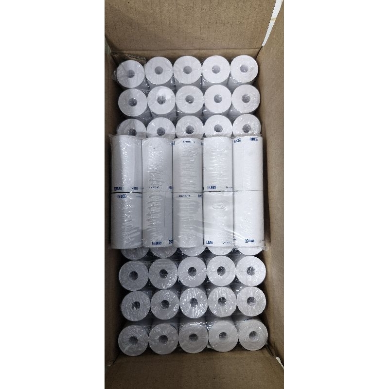 

KERTAS TERMAL 1 PACK ISI 10 ROLL LOGO BRI UKURAN 58/57