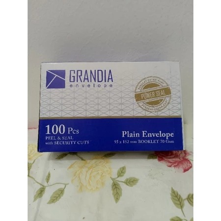 

Amplop Putih Grandia 104 Polos/Amplop Polos/Amplop Kondangan per 5 lembar