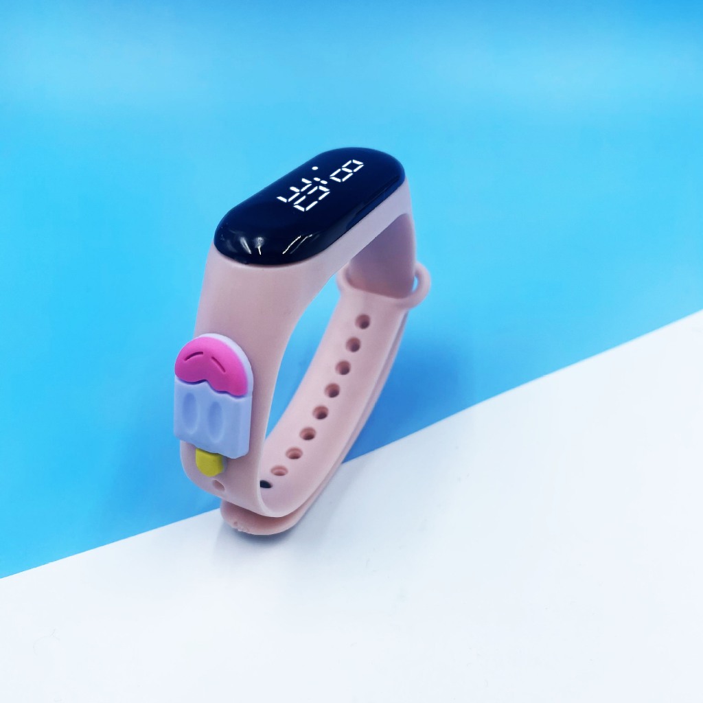 Jam Tangan Karakter Ice Cream Anti Air Jam Tangan Gelang