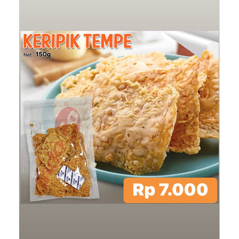 

Keripik Tempe Jumbo Renyah Gurih