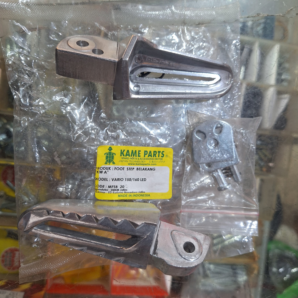 FOOTSTEP PIJAKAN KAKI BELAKANG VARIO 150/160