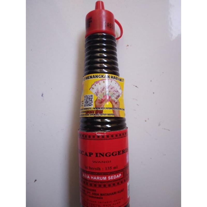 

Kecap Inggris Wangi Asia Harum Sedap Kemasan 135 ml