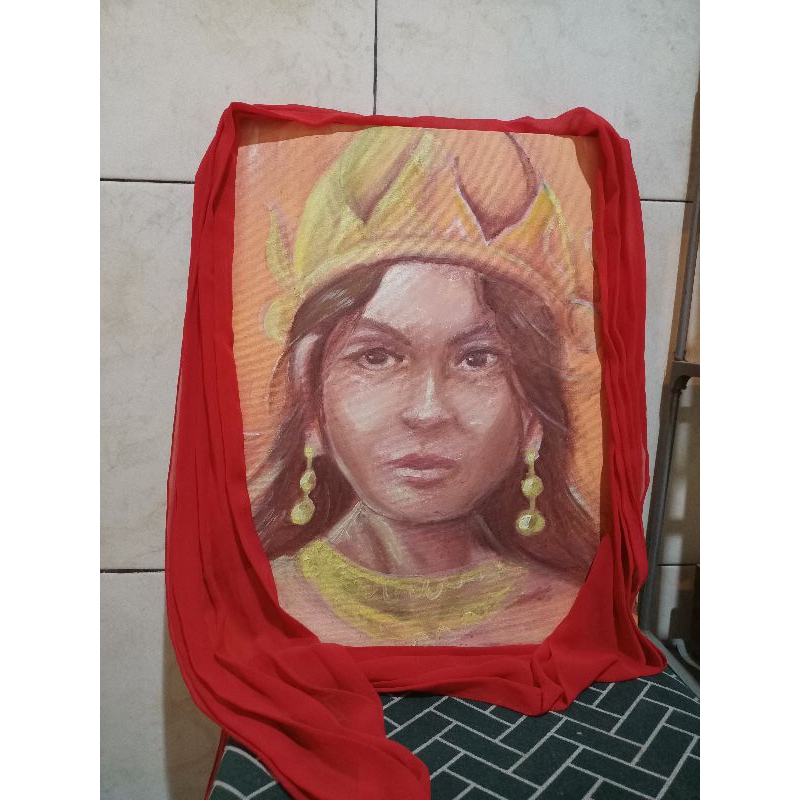 lukisan cat minyak