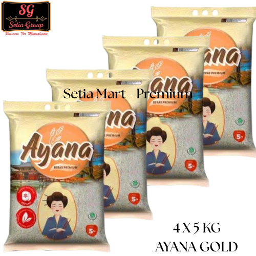 

4X5 KG Beras Ayana Gold Beras Premium