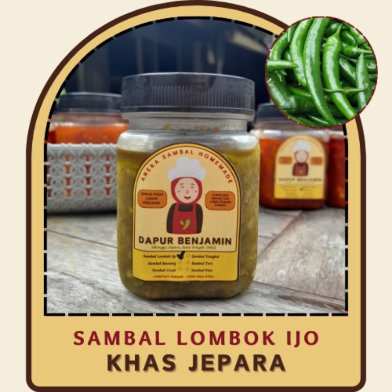 

SAMBAL LOMBOK IJO 150 GRAM