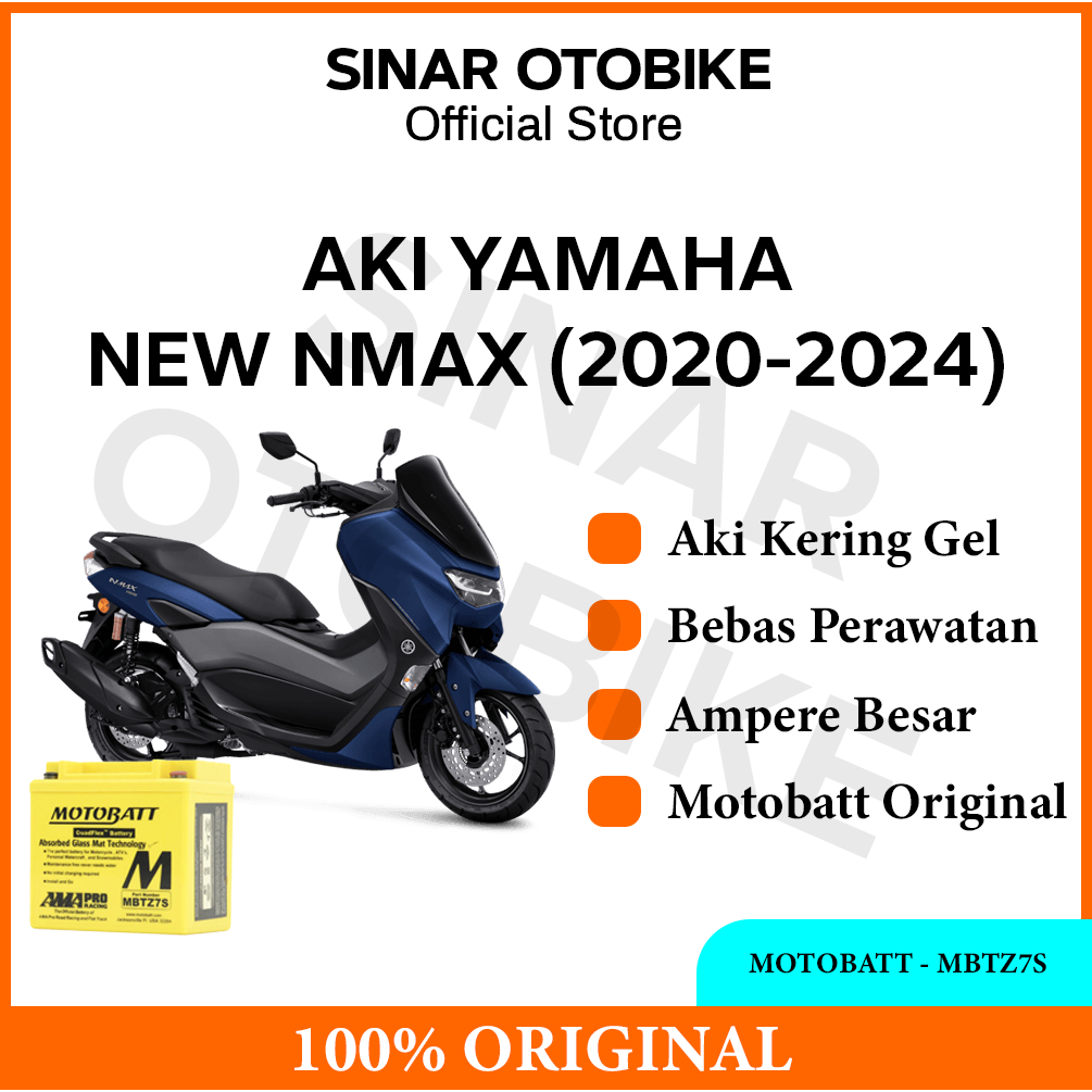 AKI NMAX 155 MOTOBATT - MBTZ7S