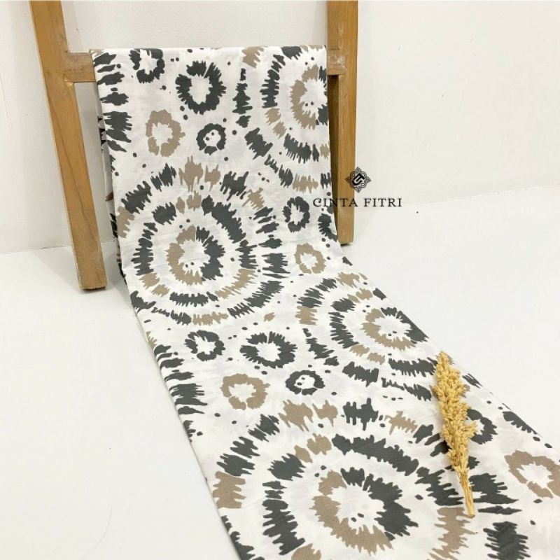 Kain Batik Meteran Sragam Bridesmaid  Motif Cibori Bahan Katun TRR Tebal Warna Soft