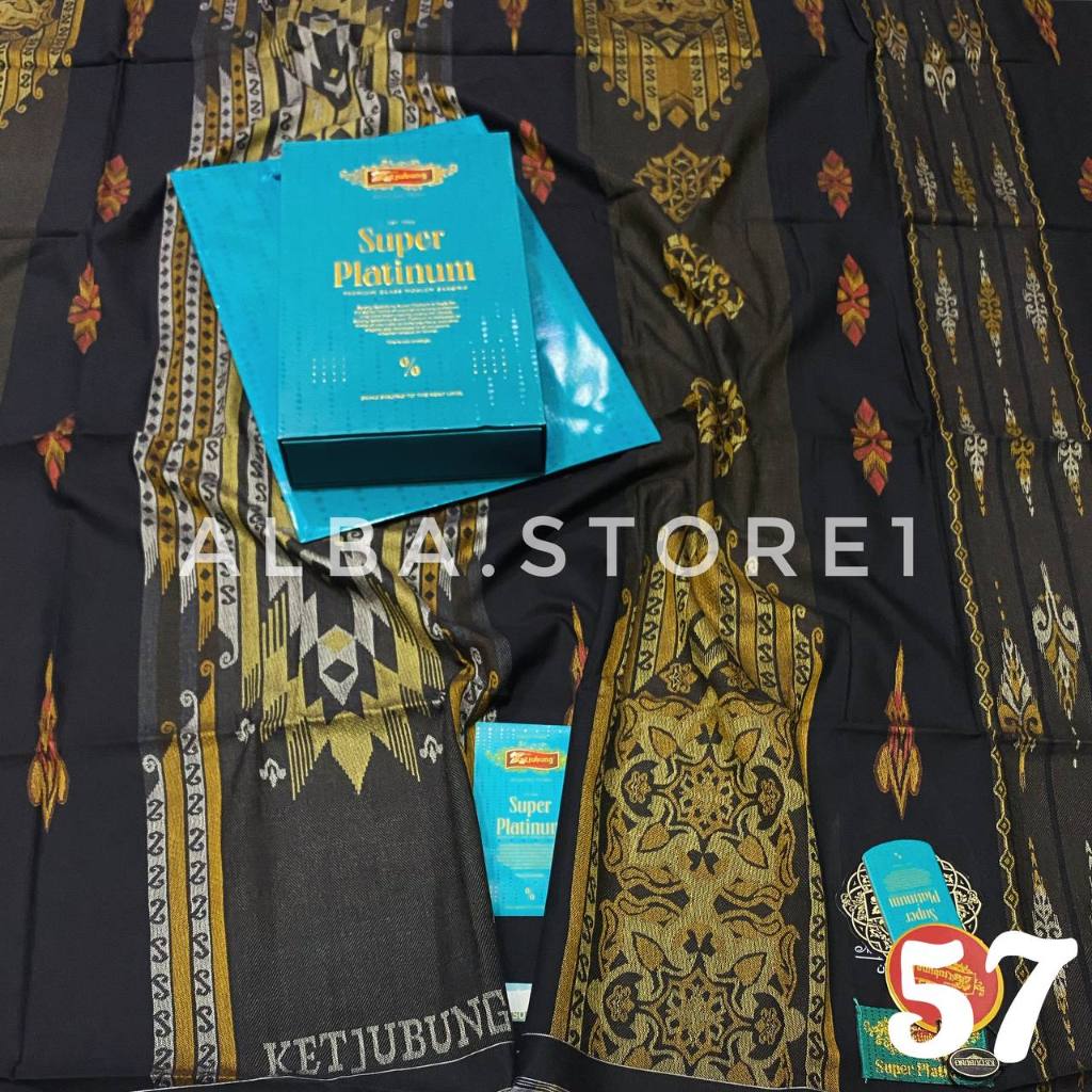 Sarung Ketjubung Super Platinum 100% Ori//Sarung kecubung Platinum Sarung kecubung Super Platinum Ja