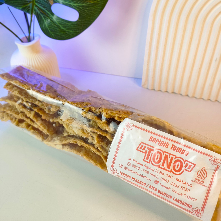 

Keripik Tempe Aneka Rasa Khas Sanan-Malang "TONO