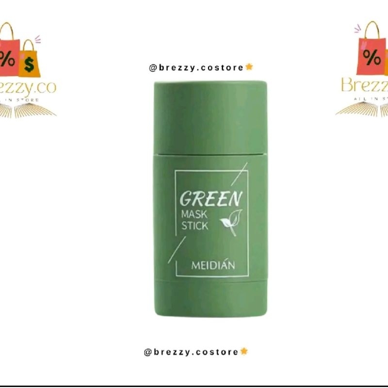 Yurizumi Meidian Green Stick Mask/Masker Wajah Meidian