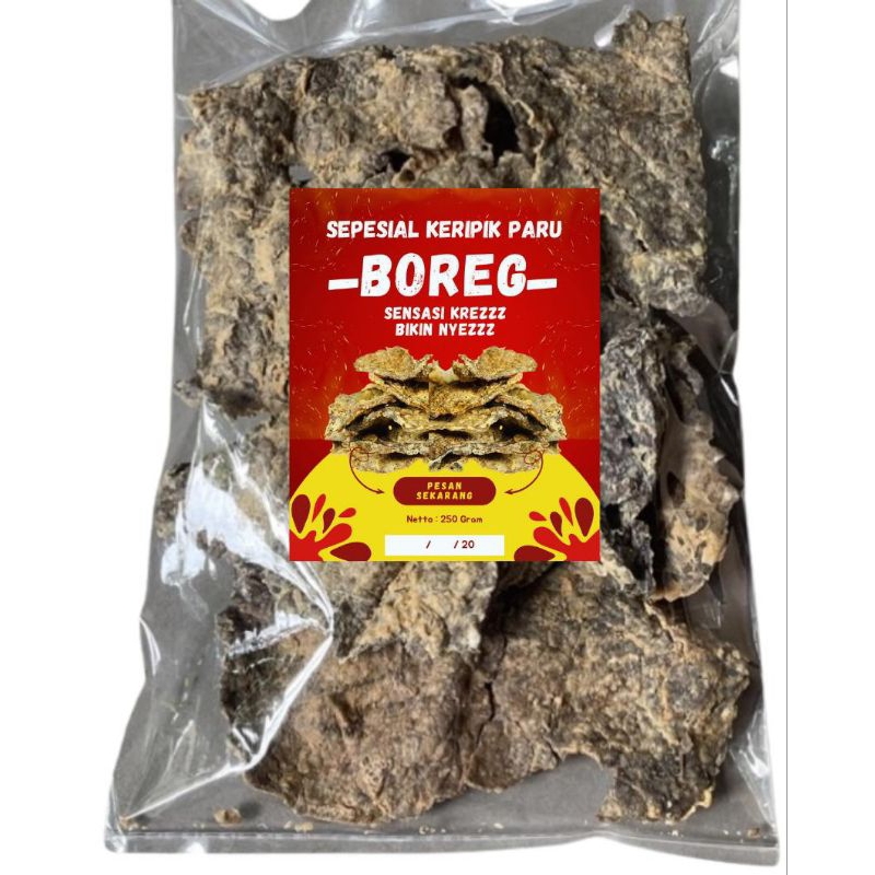

KERIPIK PARU SPECIAL MEREK BOREG