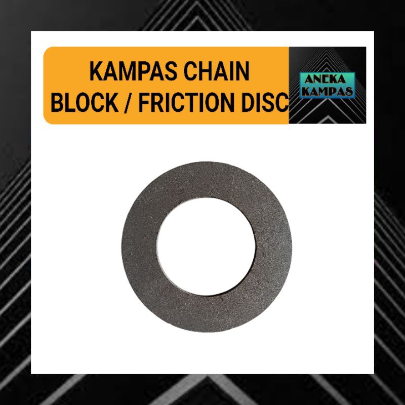 Kampas takel Kondo 3 TON chain block / lever block / SEJENISNYA OD 67mm ID 36mm