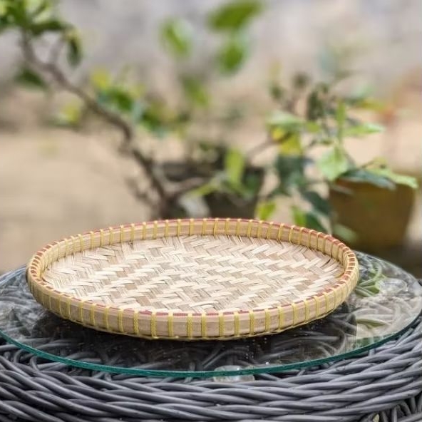 Tampah Bambu Kecil 30 cm 1 kodi (20 pcs) Tampah Kecil piring bambu Tampah Grosir Tampah Murah