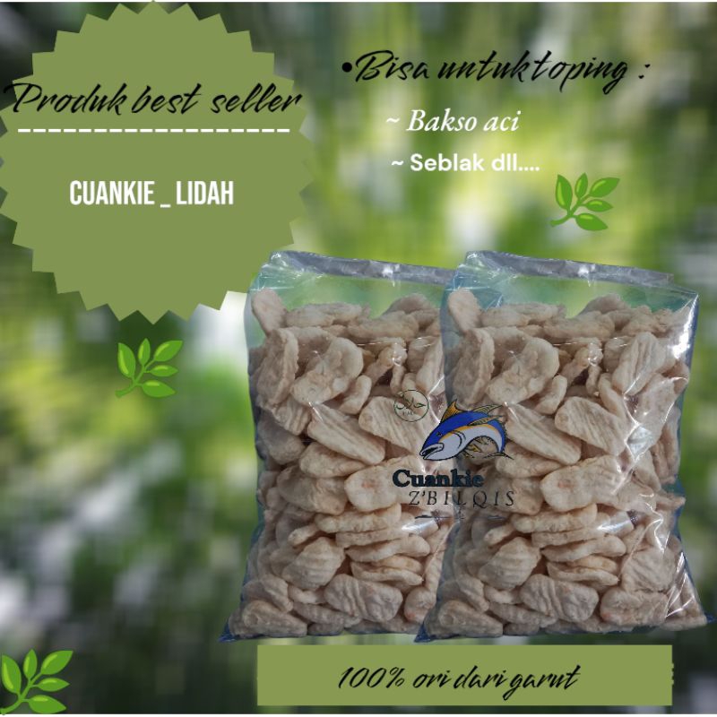 

CUANKIE LIDAH biasa isi 200PCS free kardus dan bubble warf
