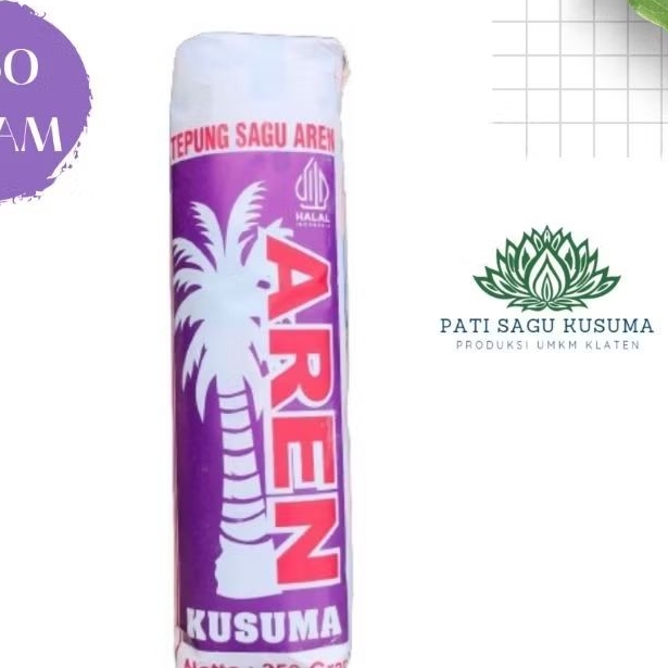 

220 Gram Tepung Sagu Aren Aci Kawung