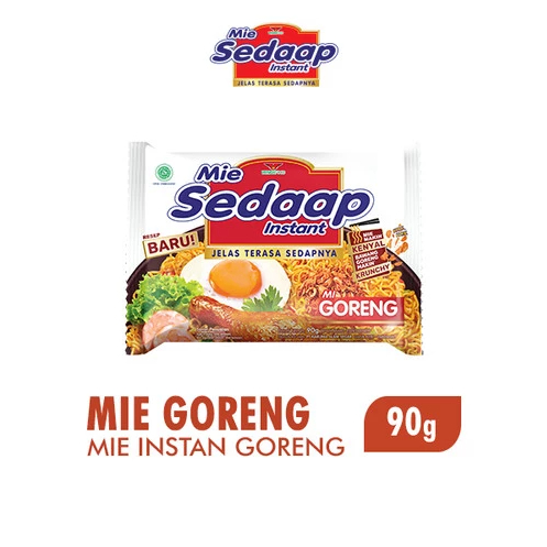 

Mie Sedaap Goreng 90 gr, isi 1pcs