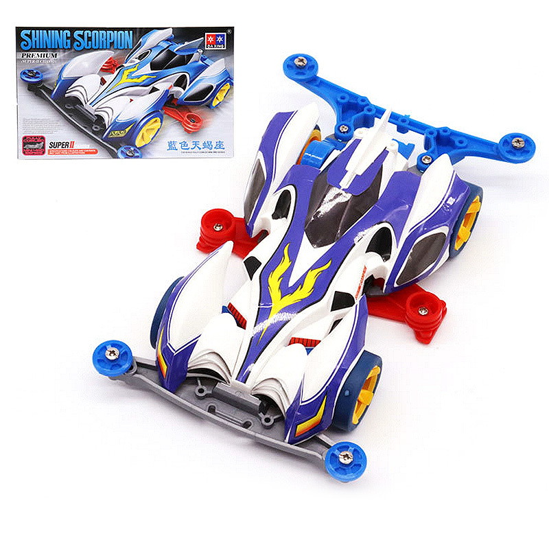Mini 4wd Rep. Tamiya Shining Scorpion Super 2 Merk DAXING