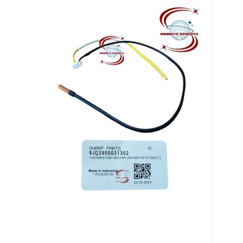 termis ac sharp 1/2pk 3/4pk 1pk 2pk ah-a5ucy  ah-a7ucy ah-a9ucy ah-a12ucy ah-a18ucy original