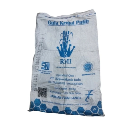 KARUNG PADI BEKAS KARUNG GULA 50 KG