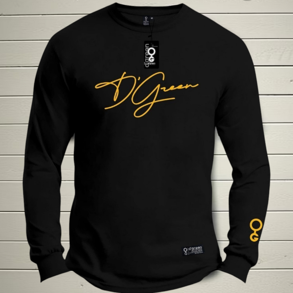 kaos lengan panjang tulisan simpel pria distro terbaru kaos longsleep distro trendy