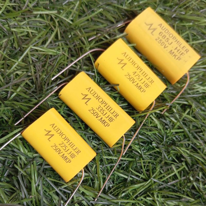 Audiophiler MKP 4.7uf mkp 2.2uf mkp 3.3uf mkp 6.8uf Filter Driver Tweeter kapasitor Tweeter mkp 250V