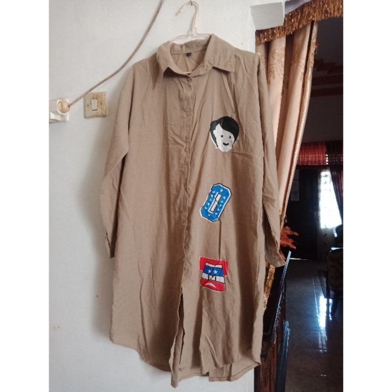 PRELOVED TUNIK KHAKI