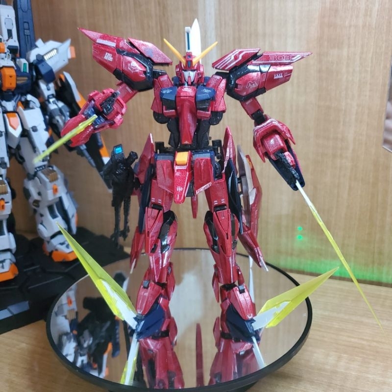 BEKAS JUAL RUGI - MG 1/100 Aegis Gundam Daban Repainted Bekas