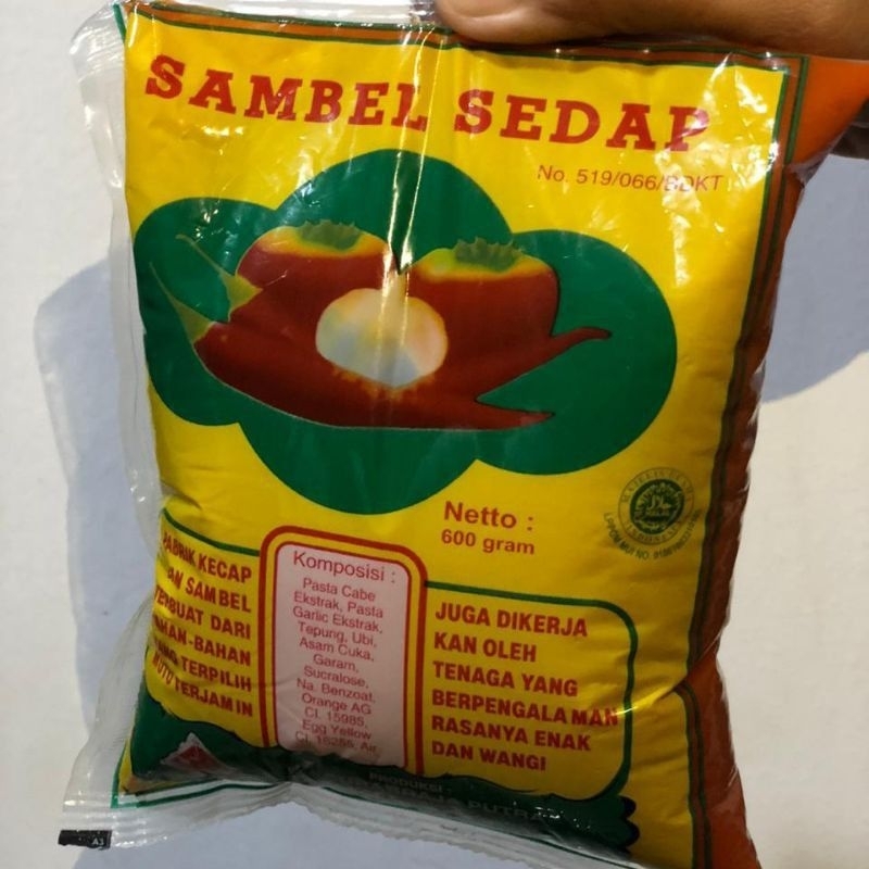 Saos Sambal Sedap Surabraja 600 gram Saos Bantal/ Saos Bantal / Sambal Saos
