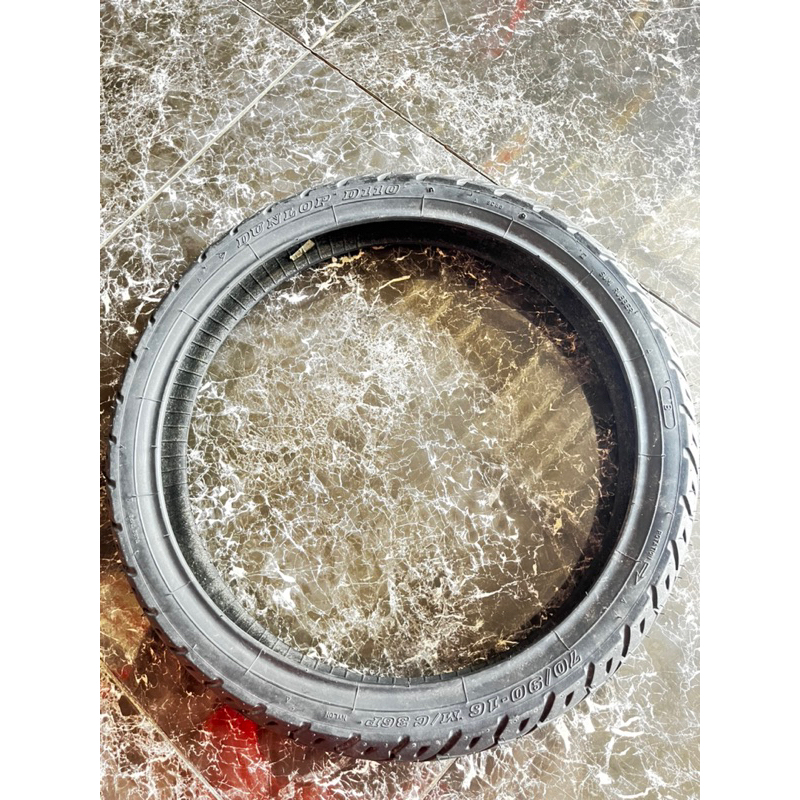 Ban luar depan tube original dunlop Yamaha Nouvo Sporty Nouvo Z Ring 16 70/90-16 Nos stok lama