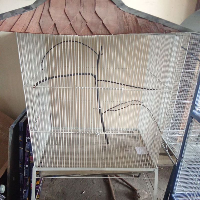 sangkar burung jeruji rapat