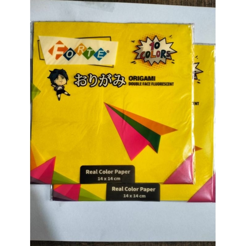 

Kertas Origami Kertas Lipat Kertas warna Warni Serbaguna Ukuran 14×14