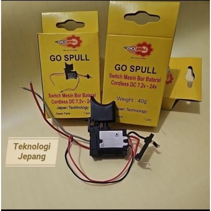 BISA COD Saklar Bor Baterai Cordless 12v 18v 24v / Switch Saklar Bor Batre 12v 18v 24v