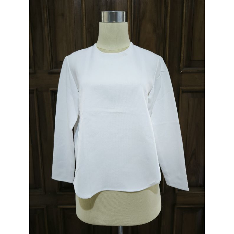 baju/blouse putih polos (mantan)