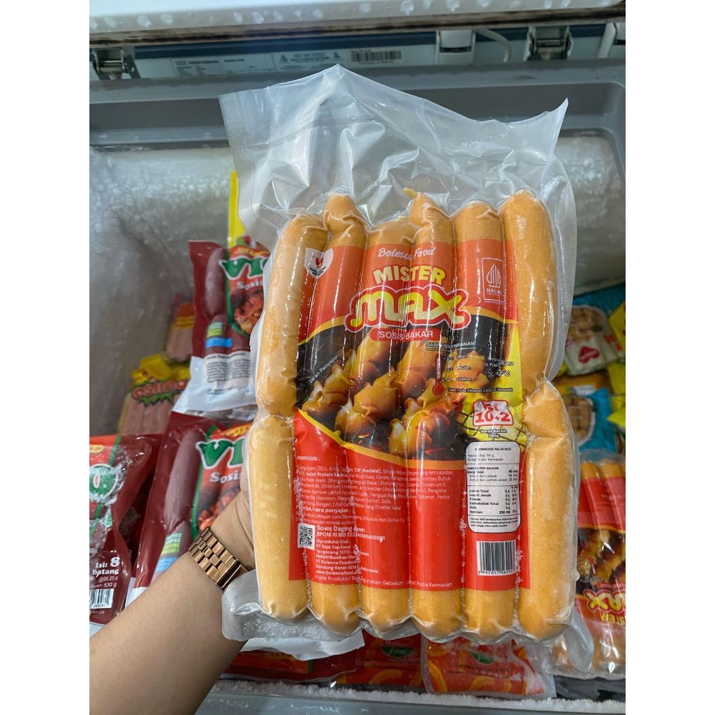 

Sosis Bakar Master Max isi 12