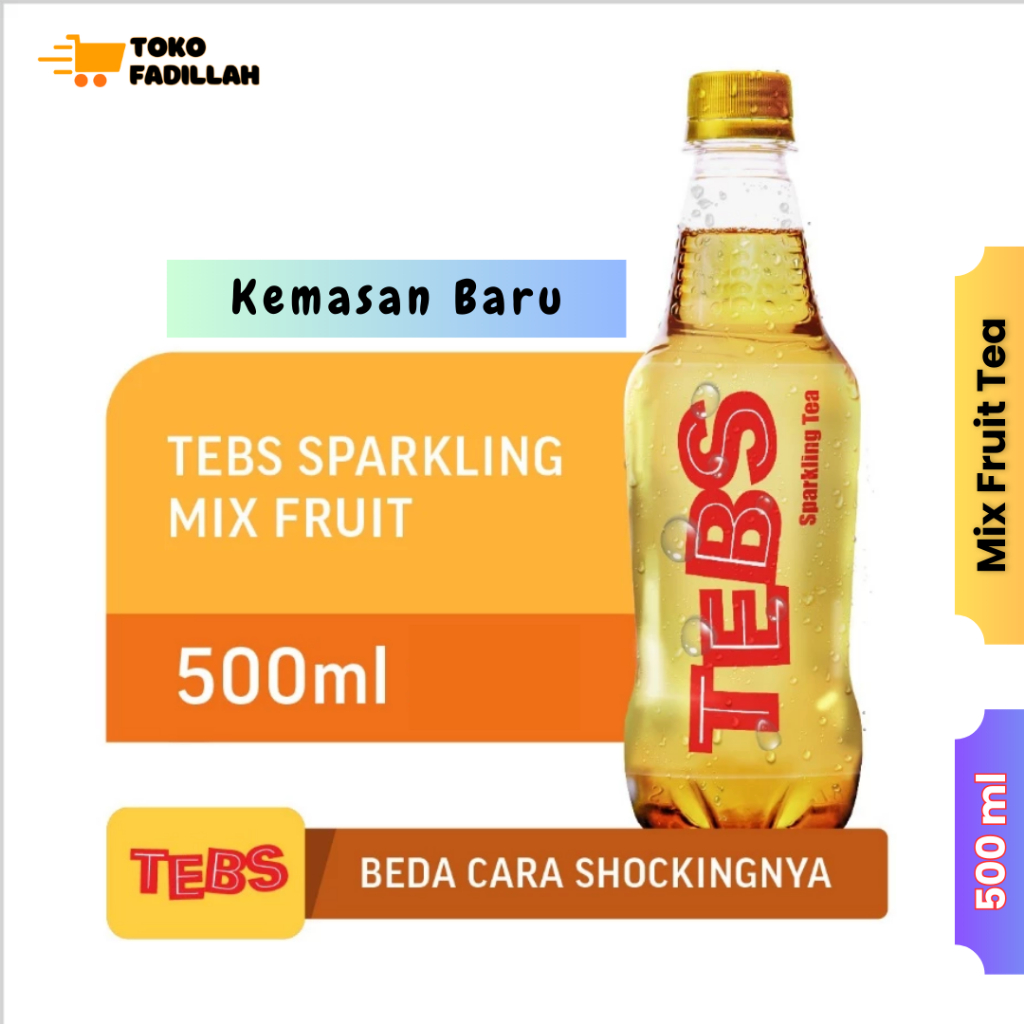 

TEBS Sparkling Tea 500ml Minuman Soda Mix Fruit