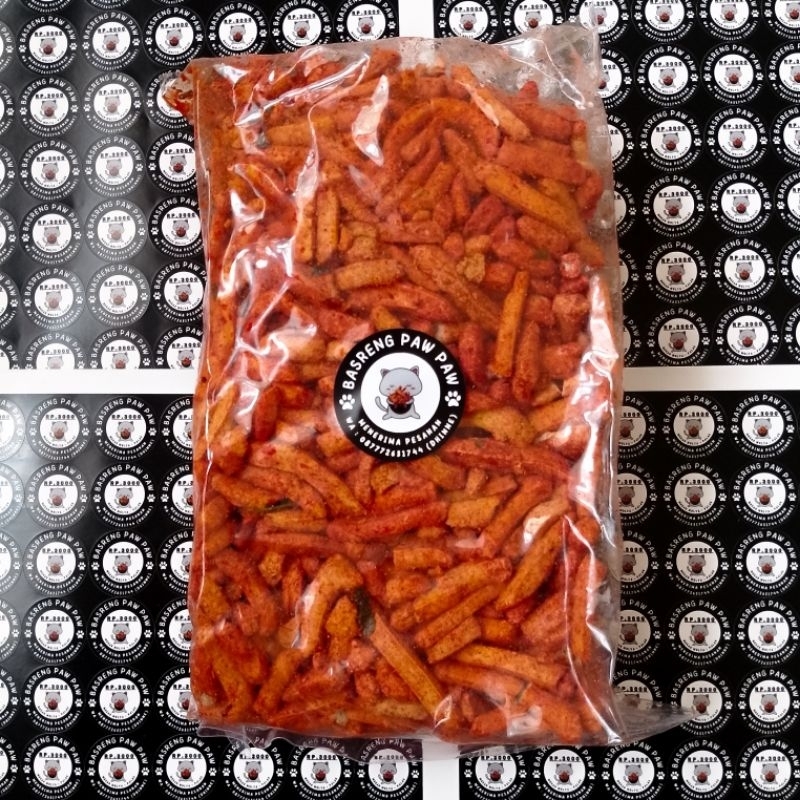 

BASRENG PAW PAW BASRENG BANDUNG PEDAS DAUN JERUK & ORIGINAL KEMASAN 1 KG