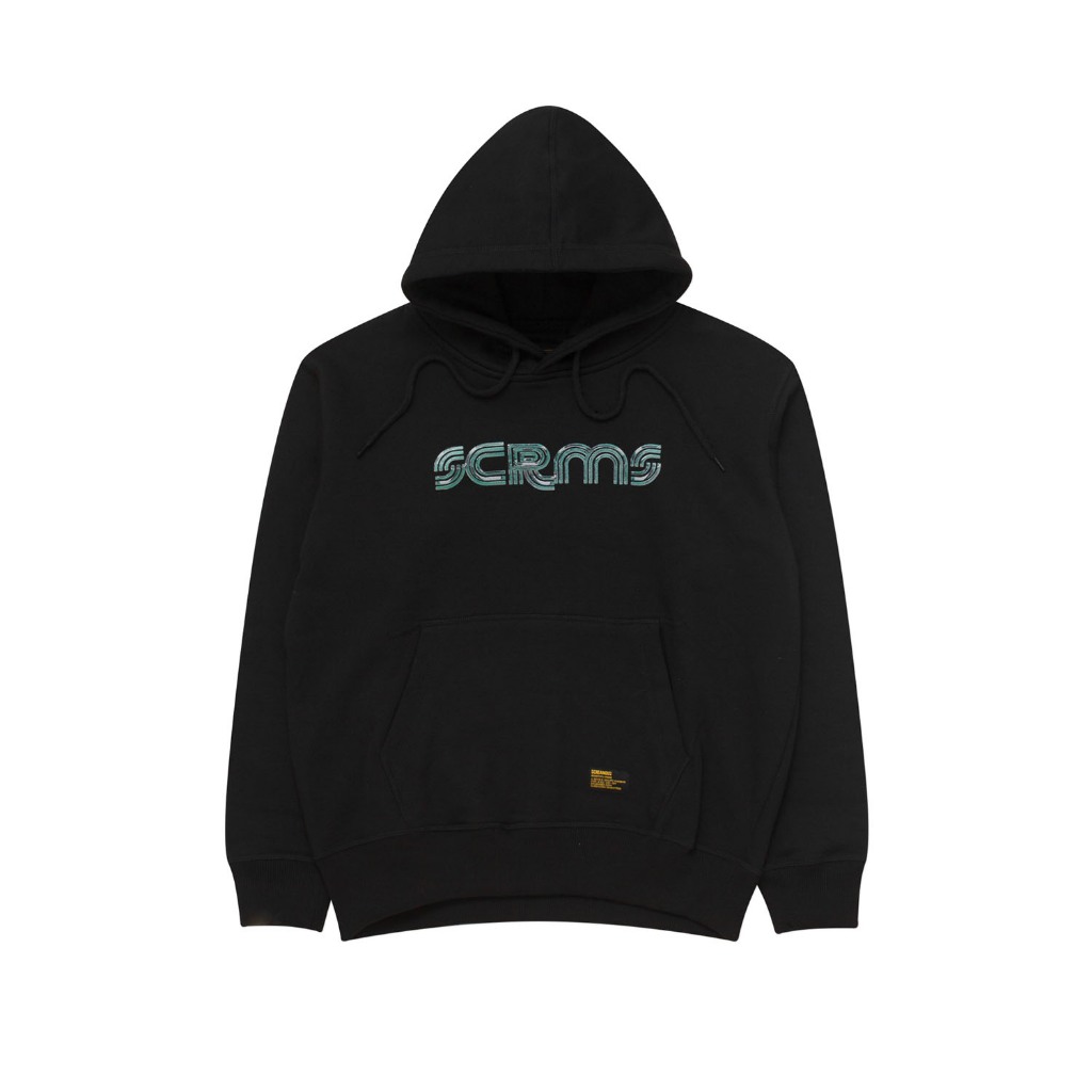 Screamous Sweater Pria Pullover Hoodie - SWEATER WAYES BLACK
